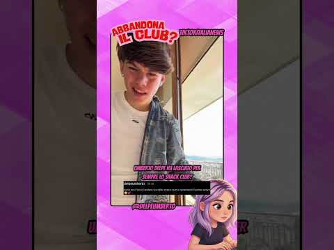 Video UMBERTO DELPE HA LASCIATO PER SEMPRE LO SNACK CLUB