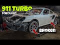 Totaled 997 Porsche 911 Turbo Rebuild - I Messed Up