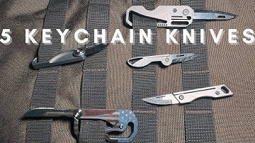 Compact Knives that fit on a Keychain: 5 KeyUnity Keychain Knife Review