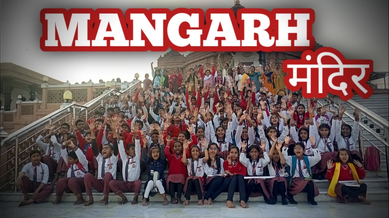 Mangarh Mandir Pratapgarh |Picnic Tour With SP English Medium School भक्ति मंदिर मनगढ | Mangarh Vlog