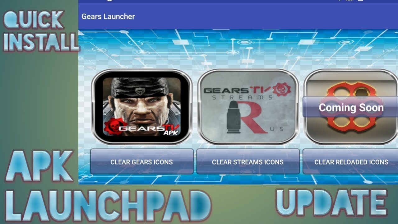 Quick Install of GearsTv APK LaunchPad