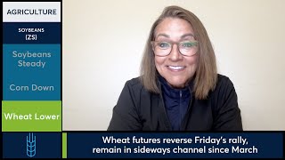 Soybeans steady on EPA support; corn and wheat under pressure. 6/16/25