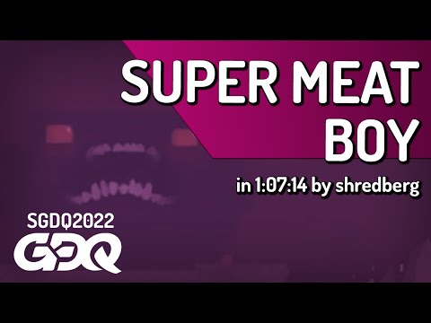 Super Meat Boy by shredberg in 1:07:14 - Summer Games Done Quick 2022