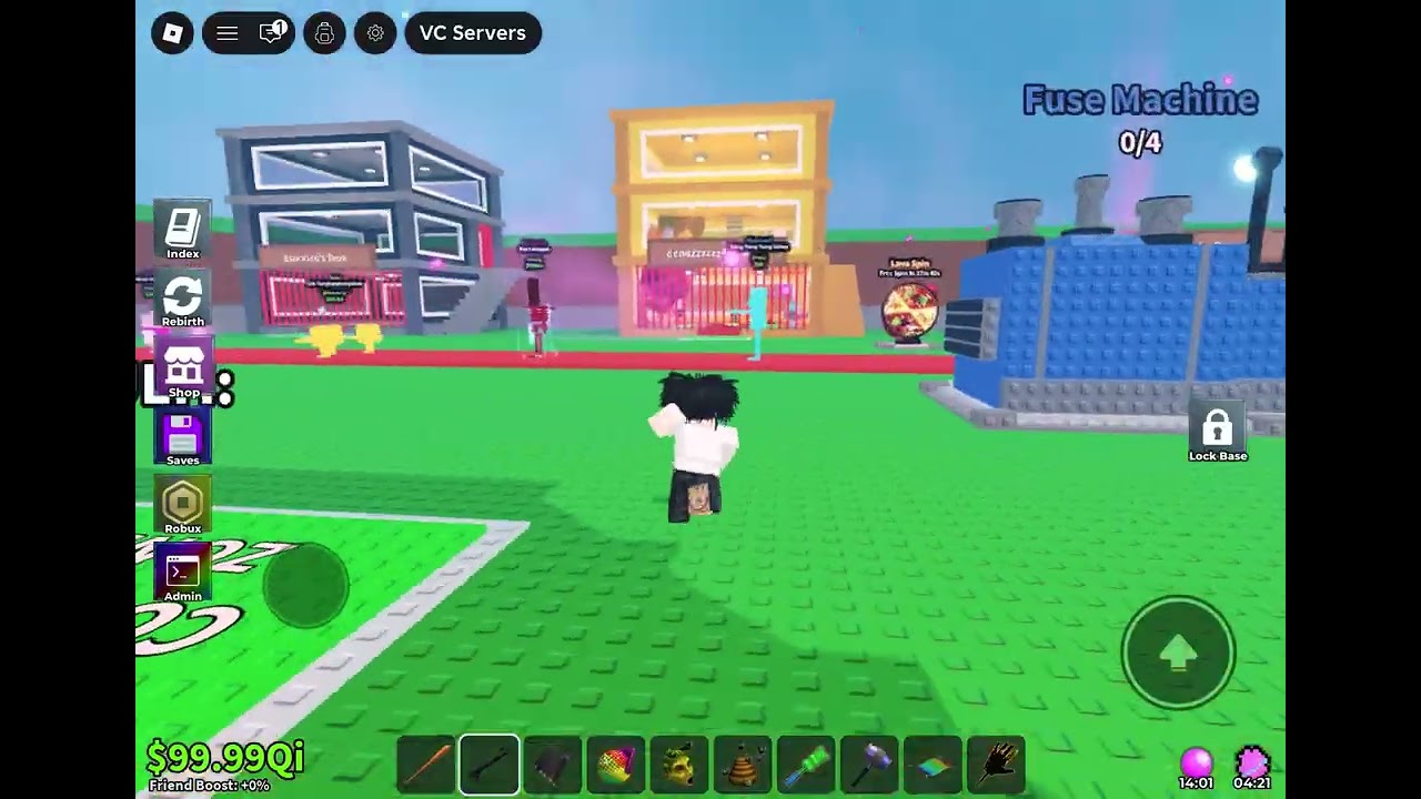 FIRST TIME trying Steal a brainrot modded (maybe next time I’ll try find a SAB)￼