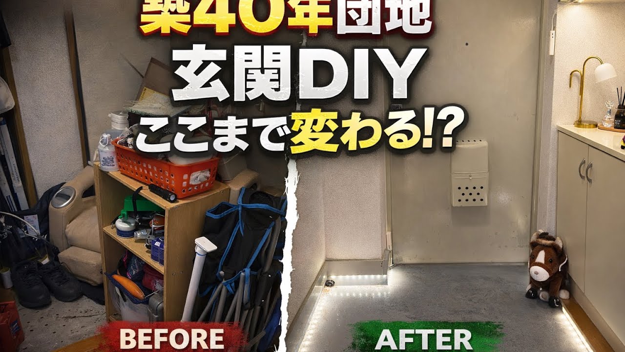 団地DIY  ここまで変えました！