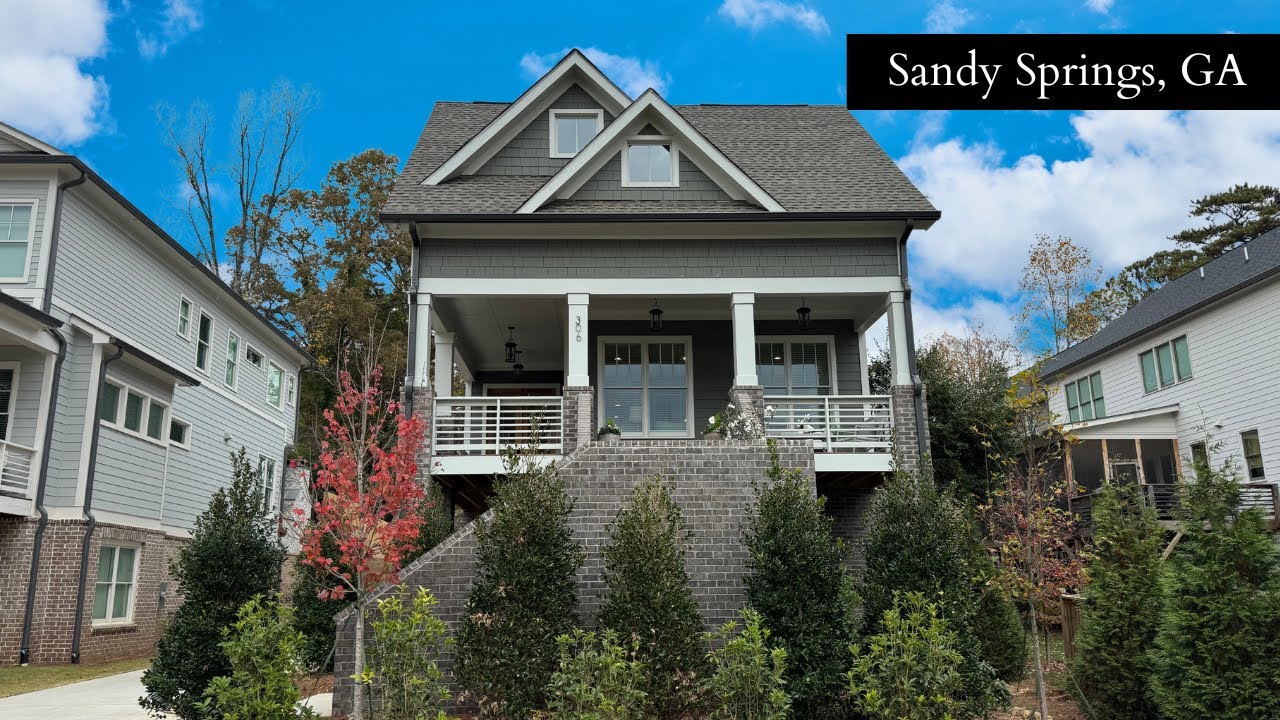 MUST SEE STUNNING NEW CONSTRUCTION FOR SALE IN SANDY SPRINGS,