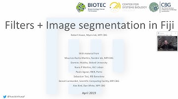 02b Image Filtering and Segmentation with Fiji