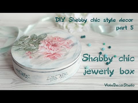 Video: Hoe Maak Je Een Sieradendoos In Shabby-stijl?