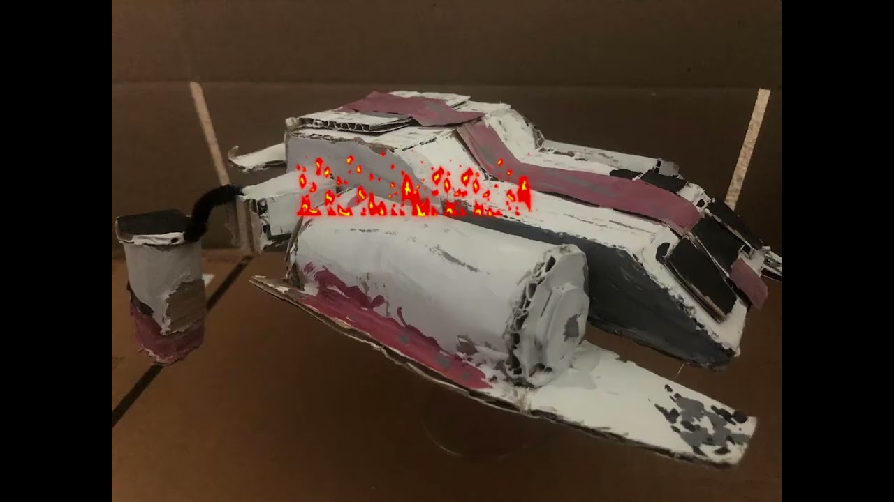 The last stand of the cargo ship ( Star Wars )