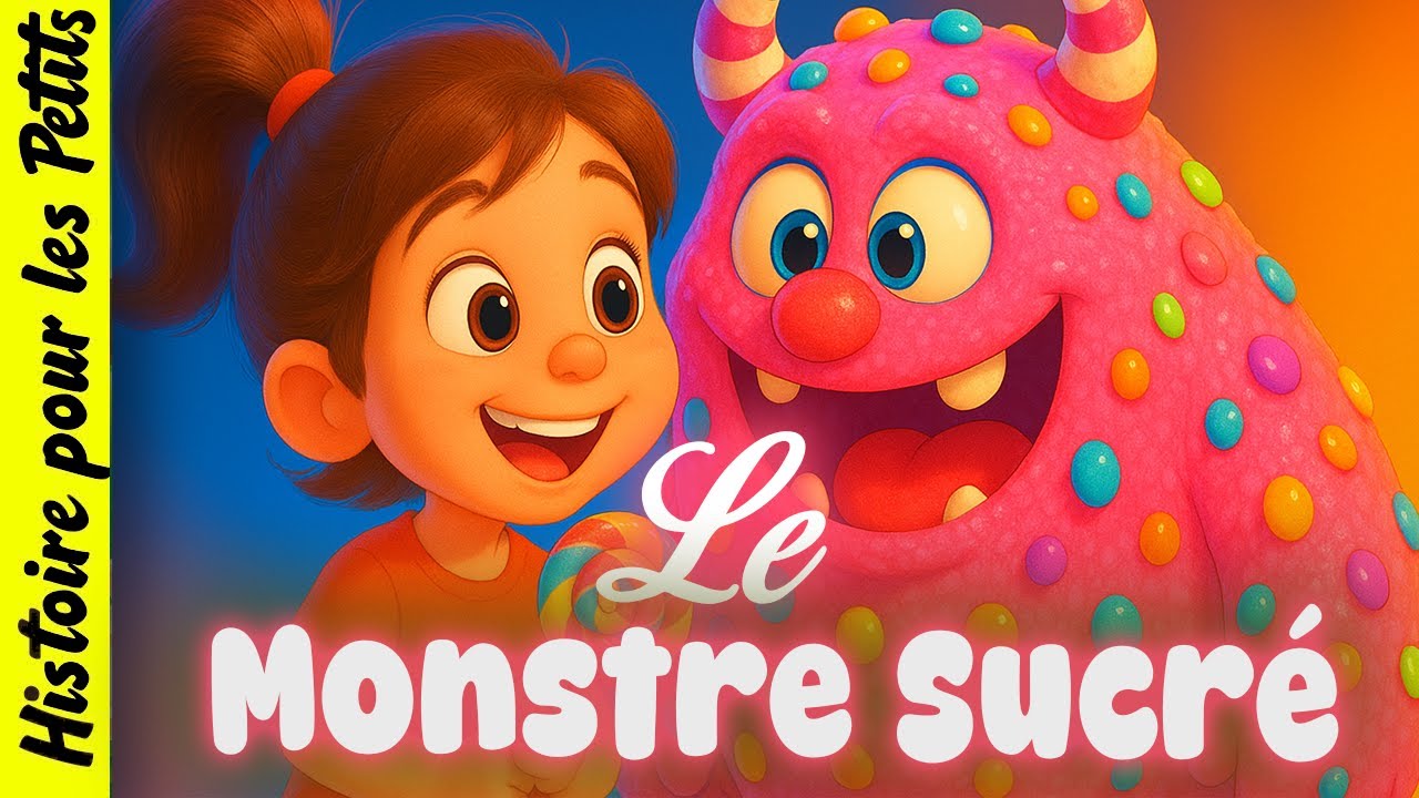 Marie Et Monstre Sucré 🍭🍬 Histoire pour s'endormir | Livre Audio | Le respect, La curiosité