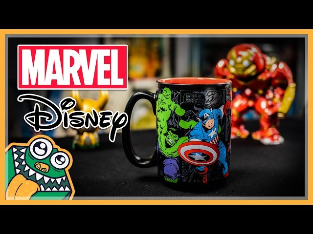 ^ DISNEY Store MUG - MARVEL COMICS - NEW