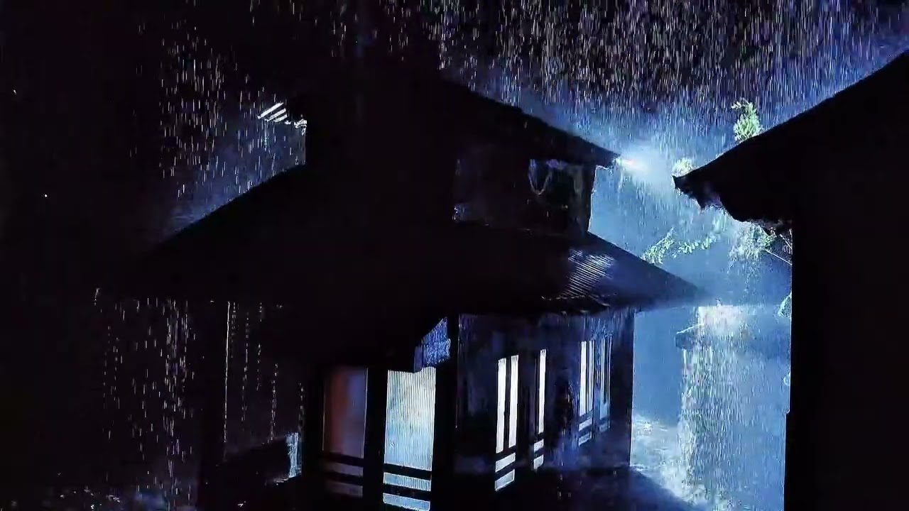 Deep Sleep in Minutes – Relaxing Rain on Tin Roof (No Music) Thunderstroom