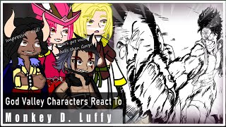 God Valley Characters React to the Future | One Piece🍖🍖🍖 | Part 2/? |