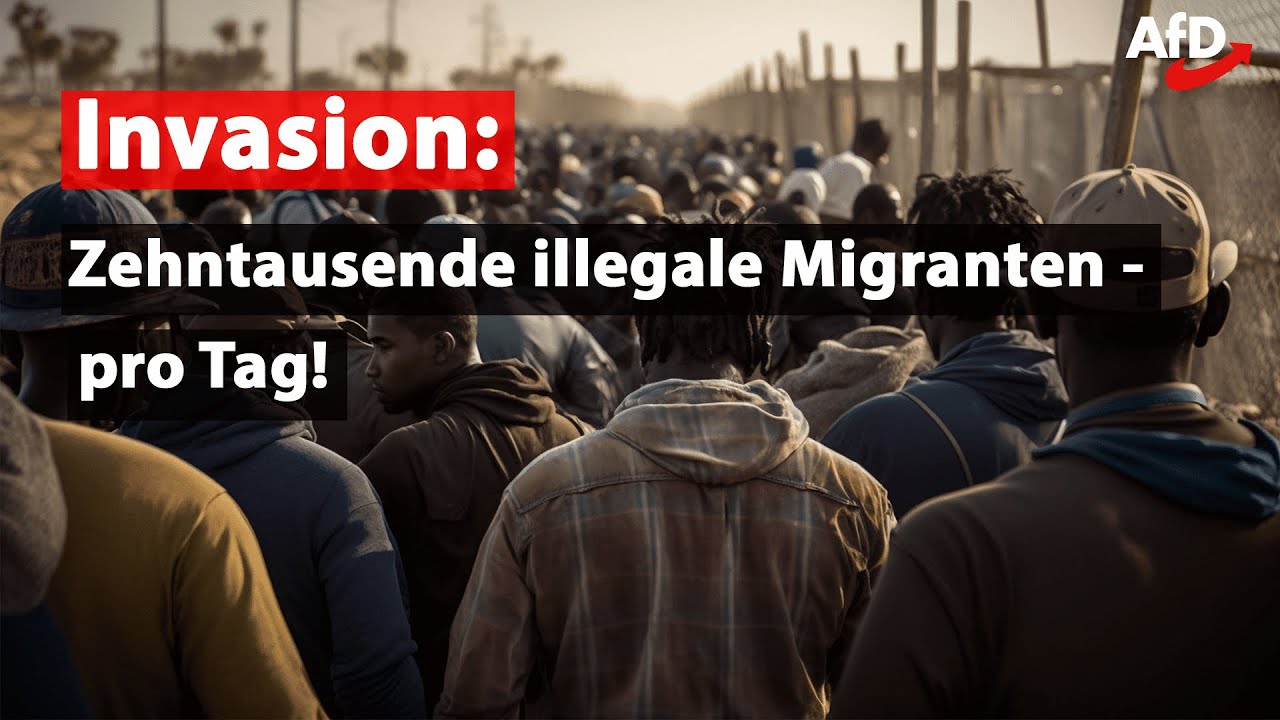 Invasion In Die EU Zehntausend Illegale Migranten Pro Tag YouTube Invasion in die eu zehntausend illegale migranten pro tag youtube