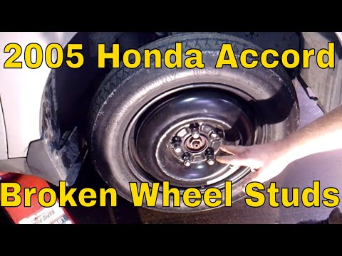 2005 Honda Accord Front Wheel Stud Replacement