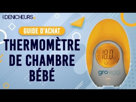 👓 MEILLEUR THERMOMÈTRE DE CHAMBRE BÉBÉ - Comparatif & Guide d