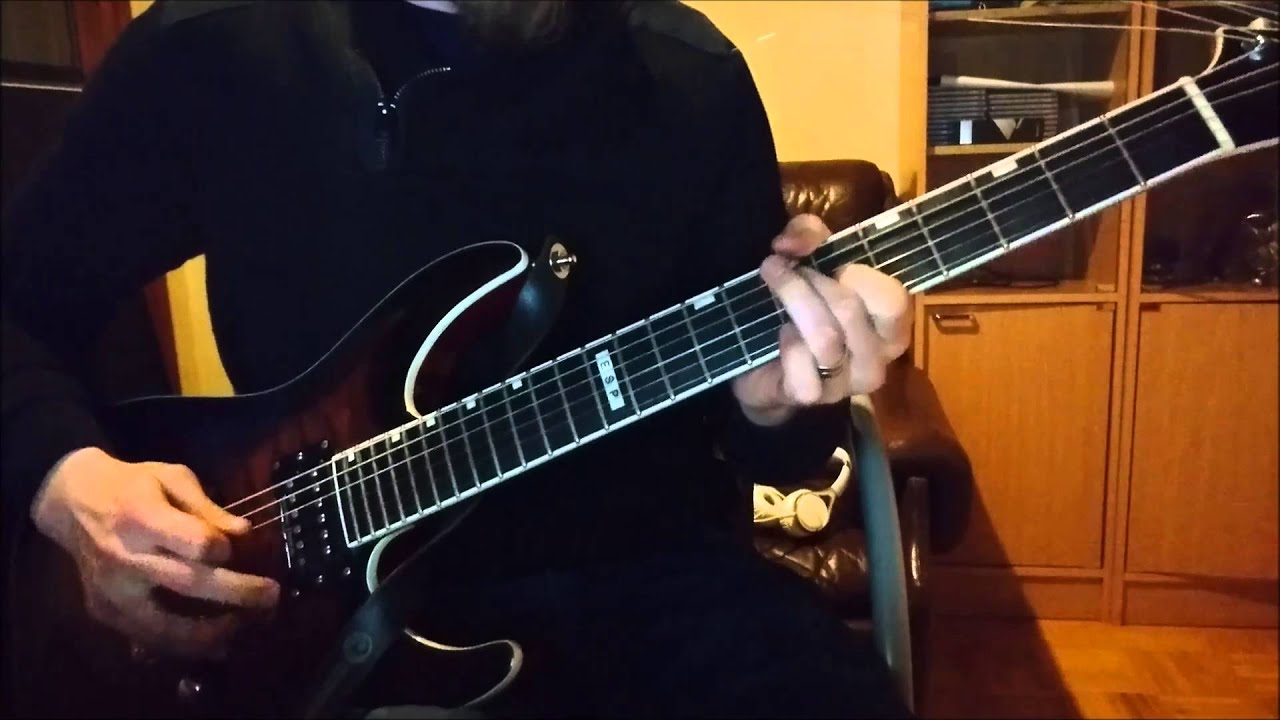 Tribulation - Melancholia guitar cover