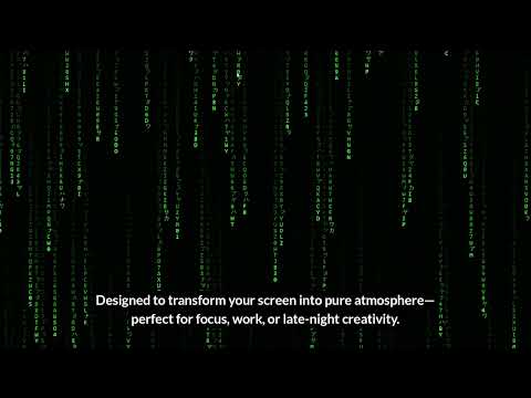 The Matrix Screensaver .HTML