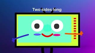 Rectangle Shape for Kids | Television Shape Learning