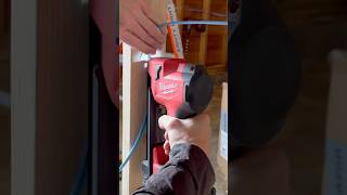 Tools are fun! Have you seen this cordless cable stapler in use before?? #cordlesspower #cordless