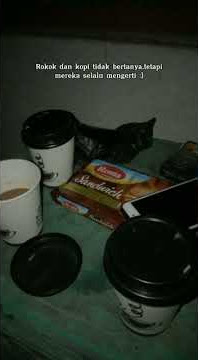 Story wa rokok dan kopi