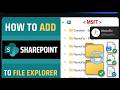 How to Sync SharePoint to File Explorer (Step-by-Step) | Access Files Without Browser