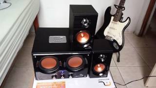 CAIXA DE SOM MULTILASER - SP118 DOUBLE BASS (REVIEW)