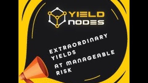 yieldnodes  Performance Calculator - Great to see what you could making over the next 12 months