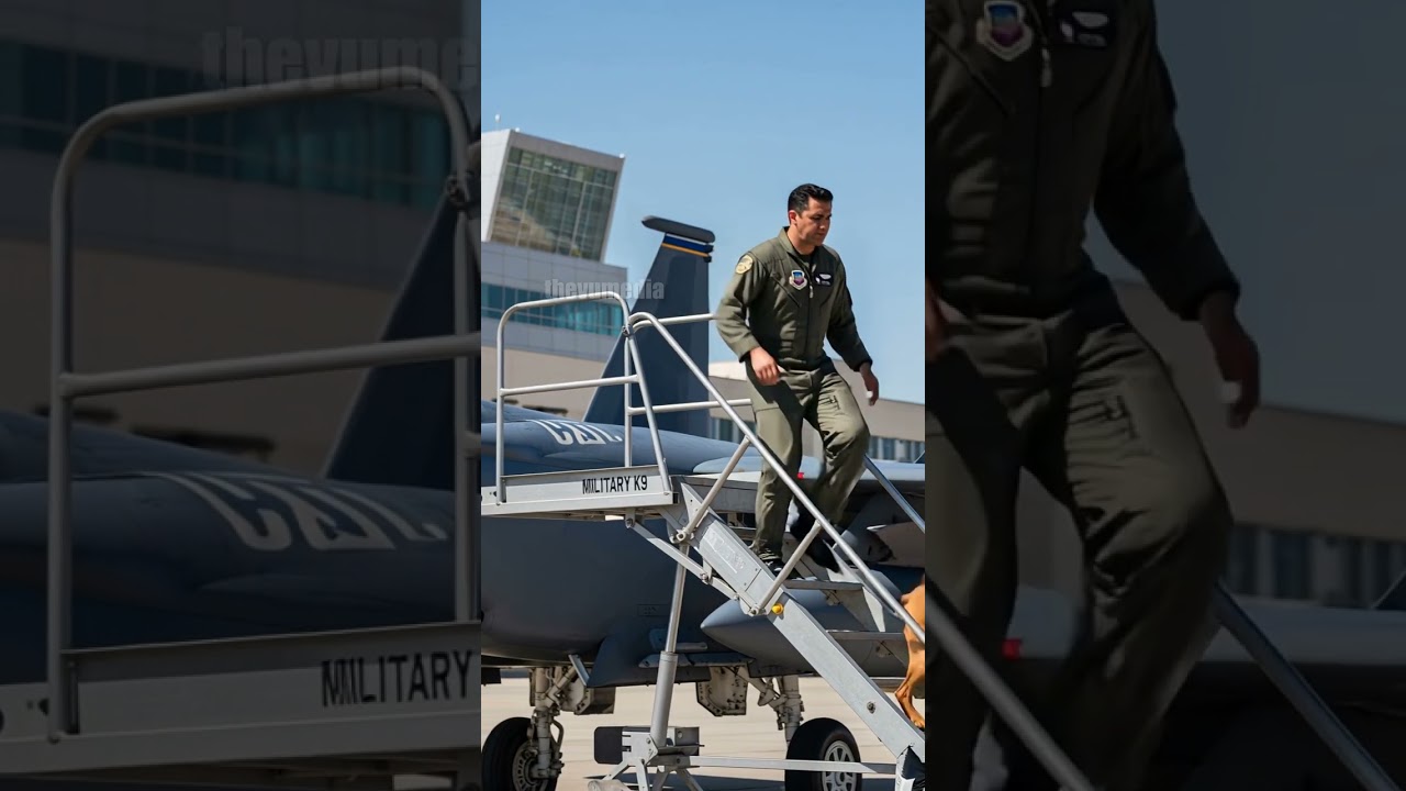 Military Dog Saves Pilot's Life! 