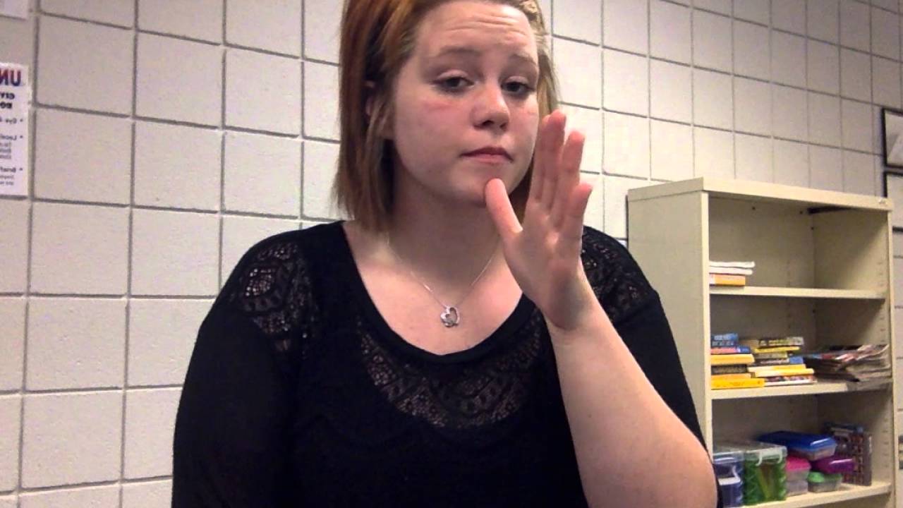 ASL 1 Final Exam Expressive YouTube