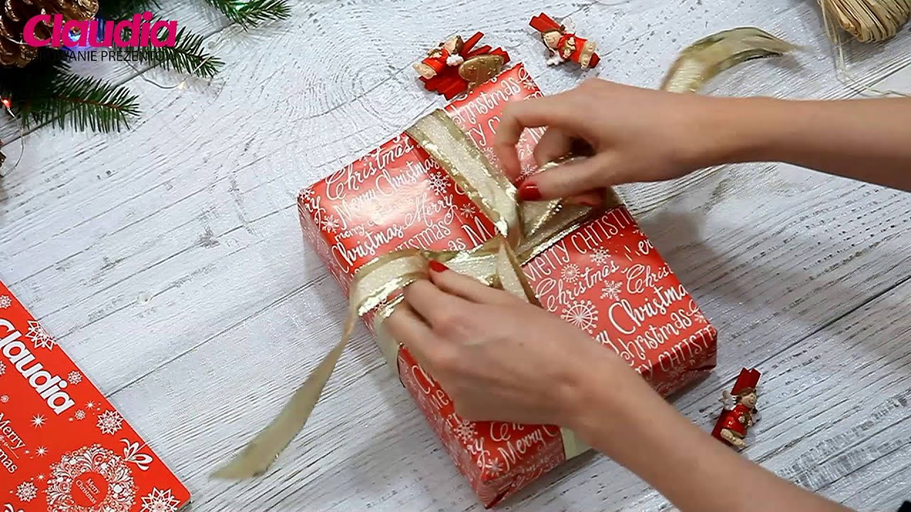 Pakowanie prezentów – Jak najprościej zapakować pudełko? - YouTube