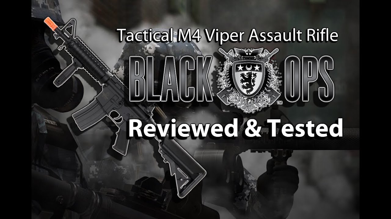 Reviewed & Tested Awesome New Tactical M4 Viper Assault Rifle Airsoft