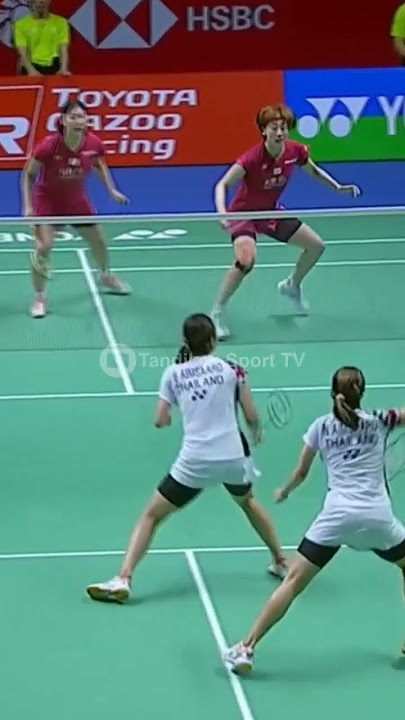 Beautiful skill by Aimsaard.. #shorts #fyp #fypシ #aimsaard #thailandopen2023 #badminton