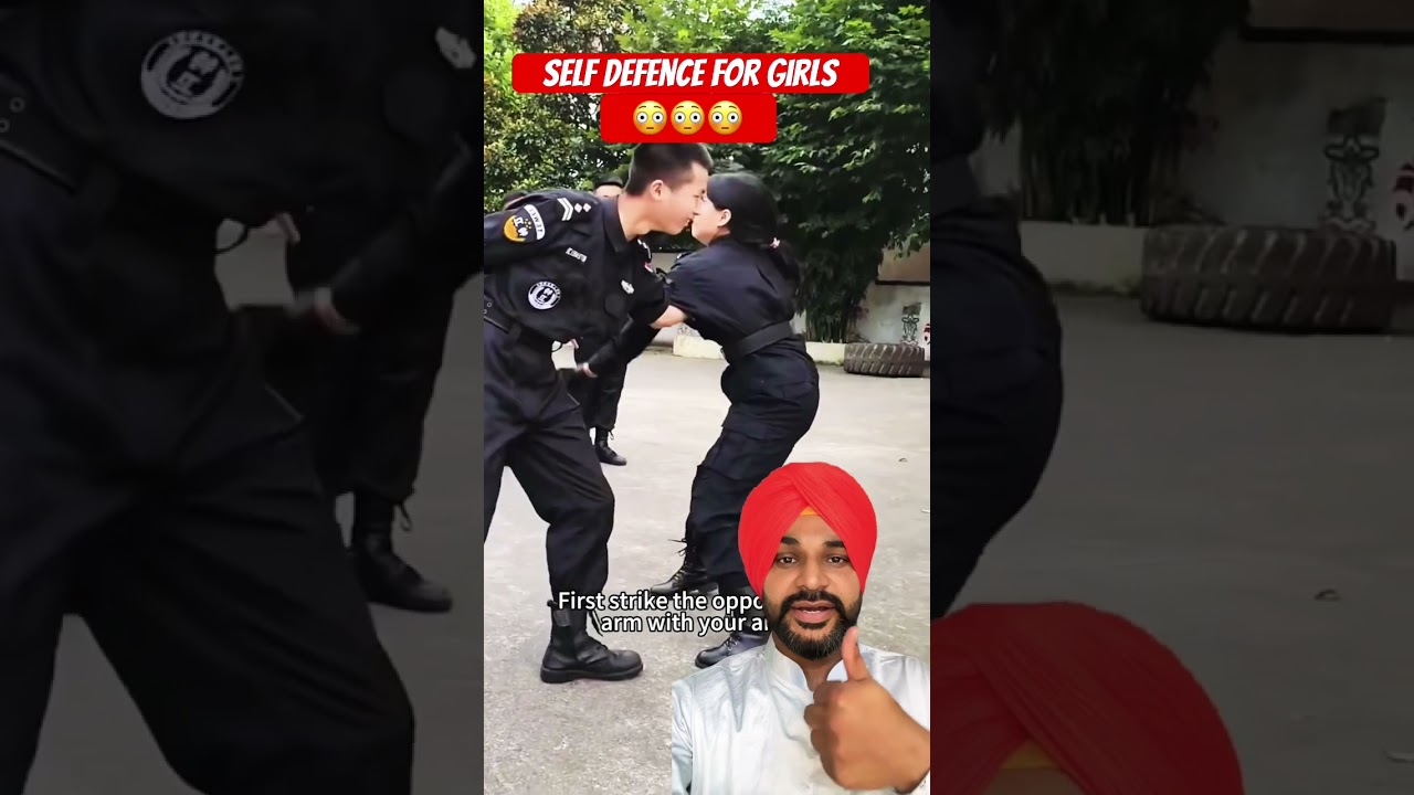 Self defence techniques for girls 