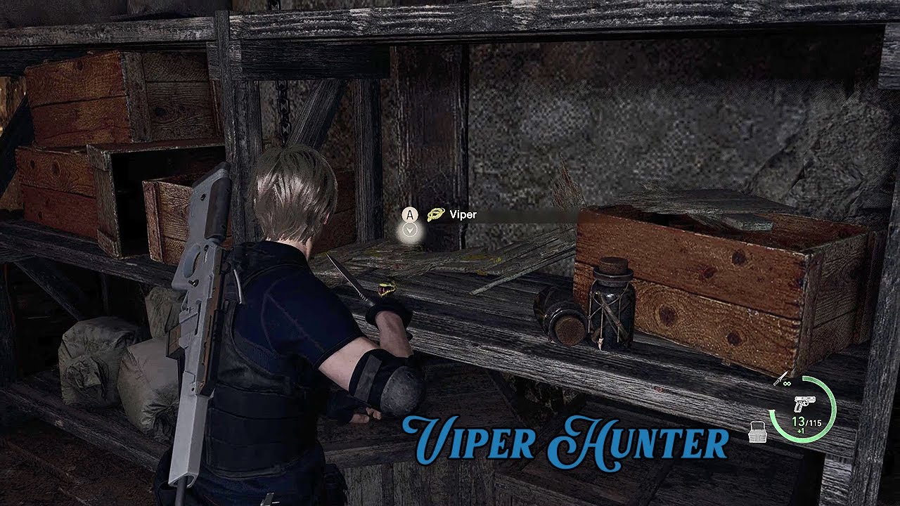 Resident Evil 4 Remake Merchant Requests: Viper Hunter