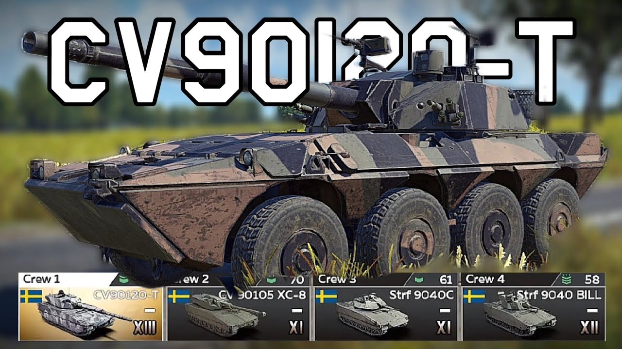 NEW CV90120-T Gameplay Video, But IS IT WORTH EVERY PENNY RO GET IT ON WAR THUNDER MOBILE?