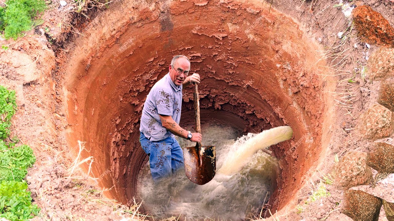 مشروع الحياة: أبو أحمد يتحدى الظروف ويخوض معركة حفر بئر الماء