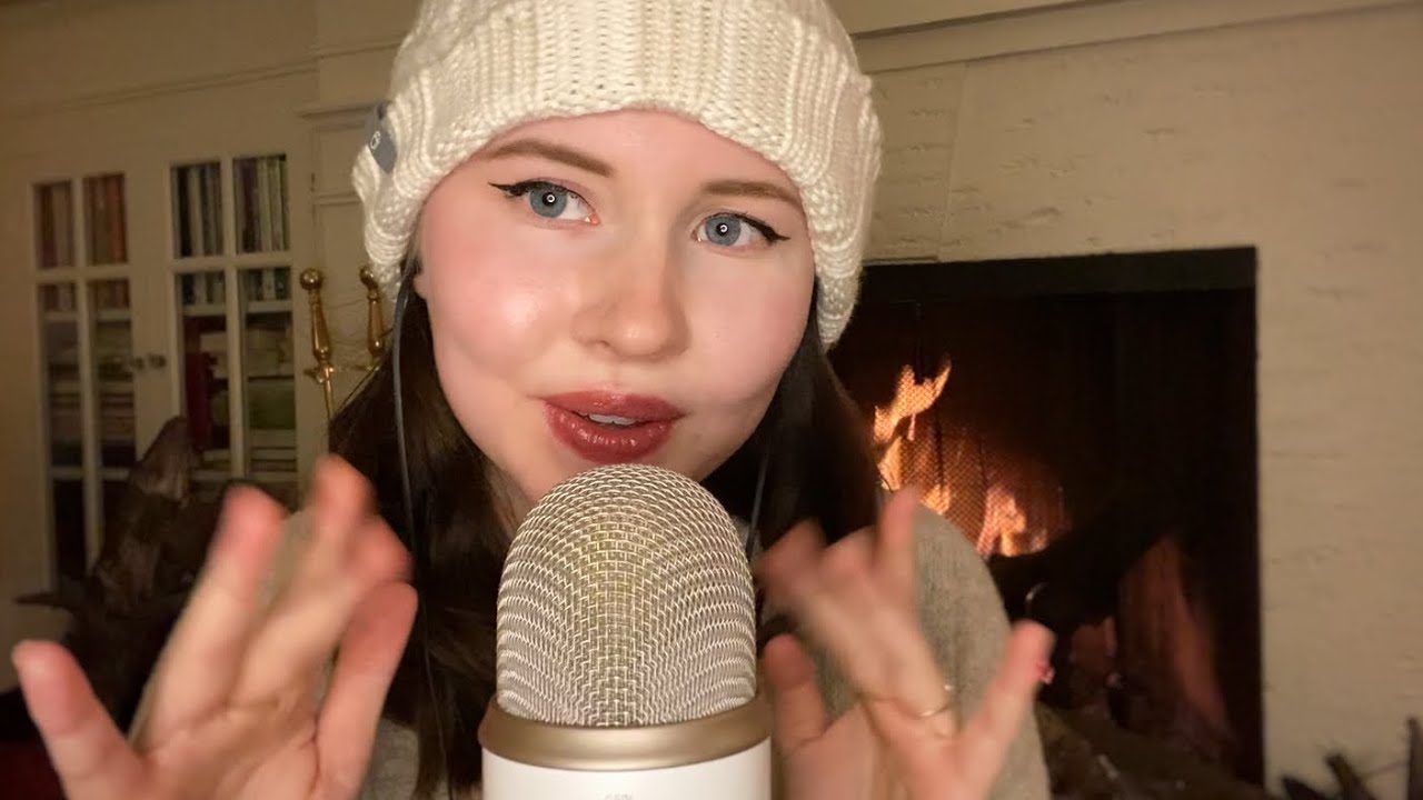 ASMR by the Fire~Christmas Trigger Words!✨🎄