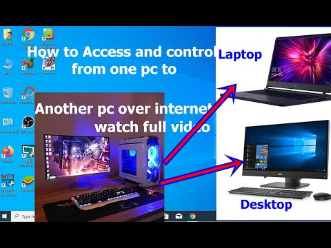 how-to-access-and-control-one-pc-to-another-pc-over-internet-easily-|
