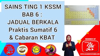 PRAKTIS SUMATIF 6 (Bab 6) Sains Ting 1 KSSM