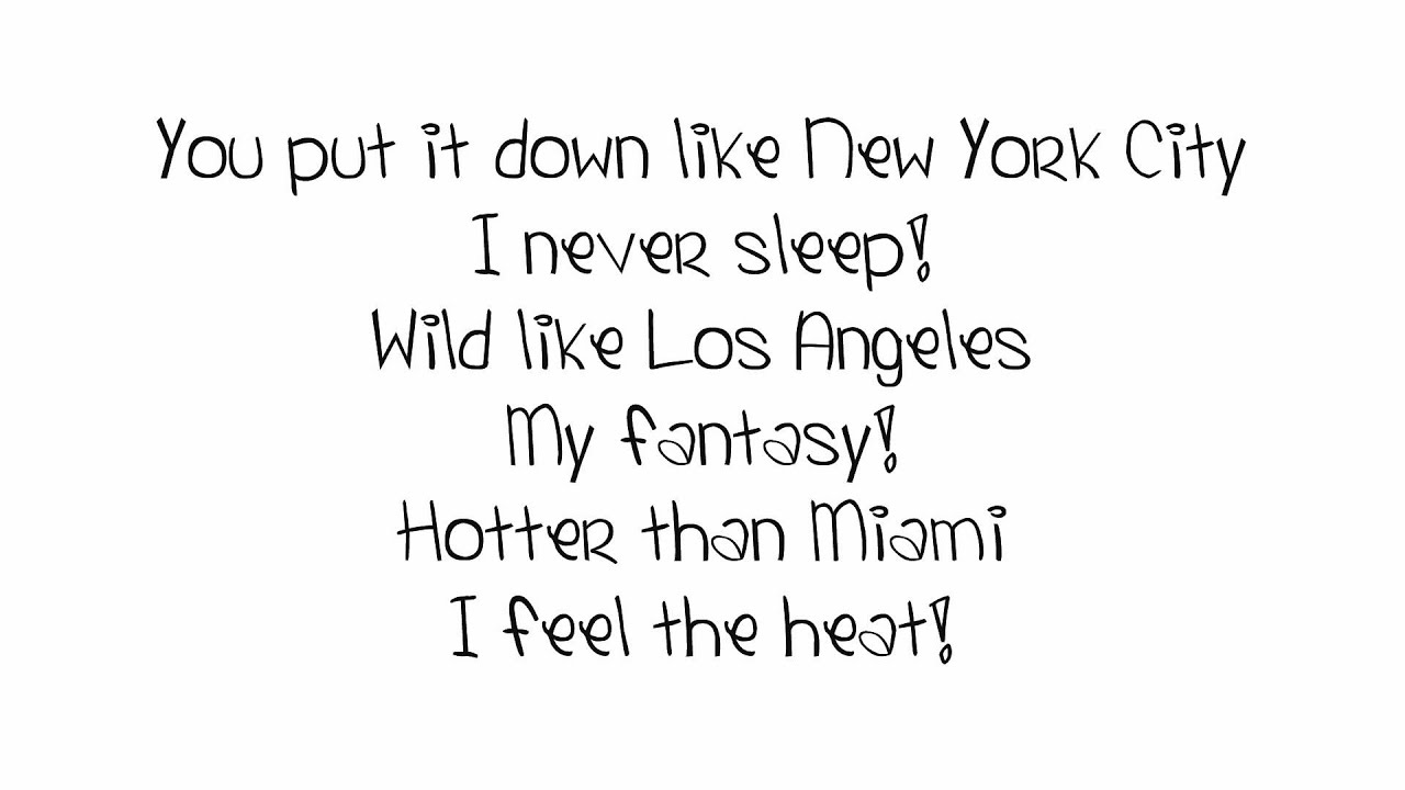 International Love Pitbull Ft Chris Brown Lyrics HD YouTube