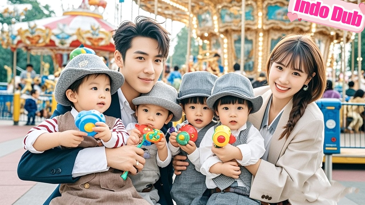 Usai one night stand kabur, enam tahun lalu bawa lima anak kembali balas, baru tahu ayah mereka CEO!