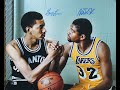 1982 NBA Playoffs Game 1 WCF San Antonio Spurs L A Lakers