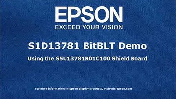 S1D13781 BitBLT Demo