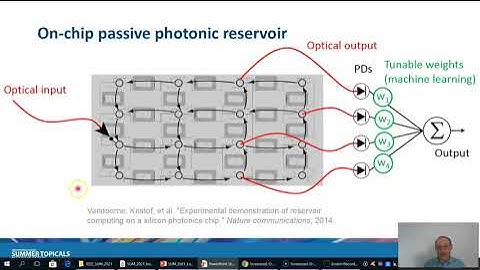 SUM2021 - Photonic reservoir computing for high-speed neuromorphic computing applications - A.Lugnan