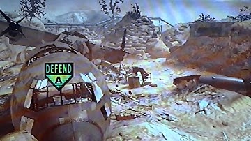 Mw2 trickshot on split screen