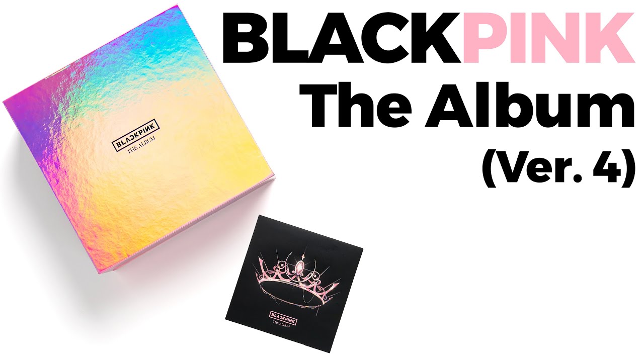 unboxing blackpink ❝ THE ALBUM ❞ (all 4 versions) ✰ its finally