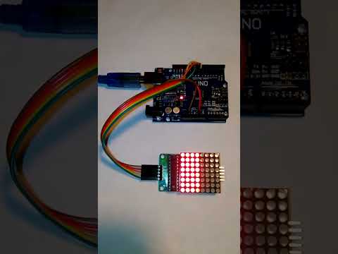 8x8 Matrix red led display from Banggood.com.
