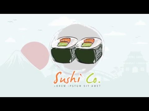 Sushi Restaurant Power Point Video, a Presentation Template by Kathy Green Design (Thumbnail 1 of 5)