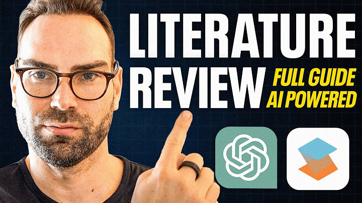 Full Guide to Writing Your Literature Review FAST (Step-By-Step + AI)
